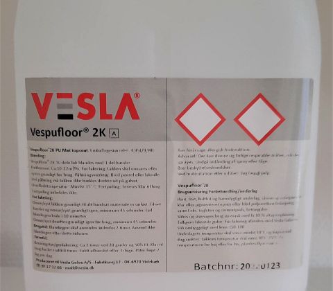 Vespufloor® 2K PU Mat topcoat