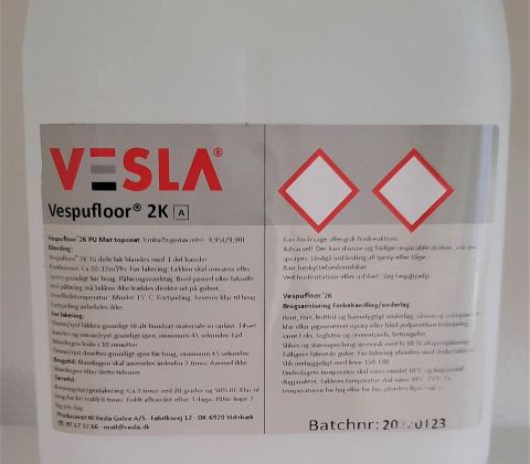 Vespufloor® 2K PU Mat topcoat