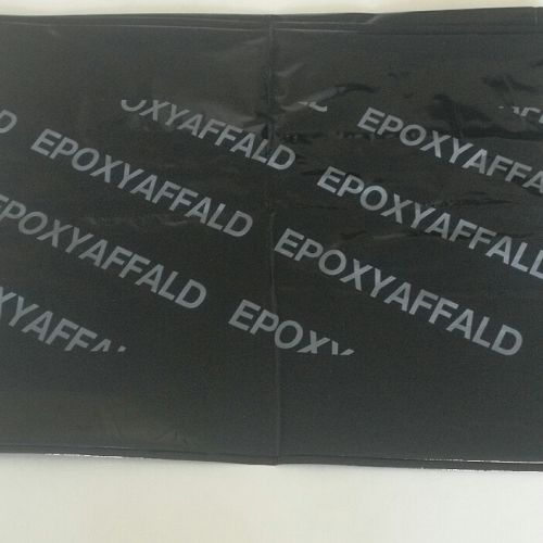 Affalds sække "Epoxy affald" sort 10 stk